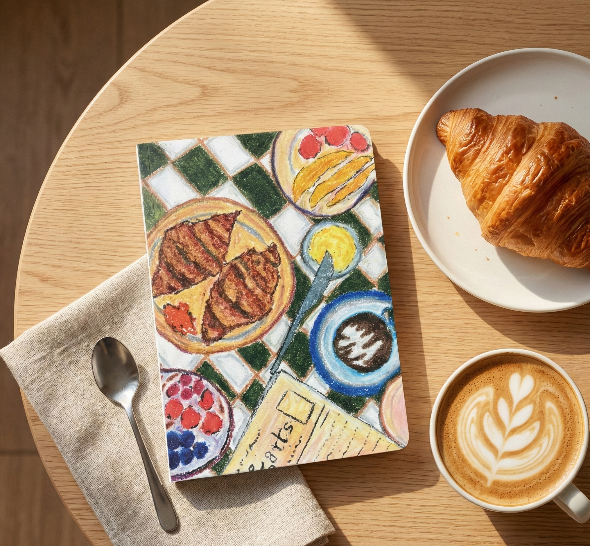 Fika — A5 Notebooks by Aishwarya Ashok